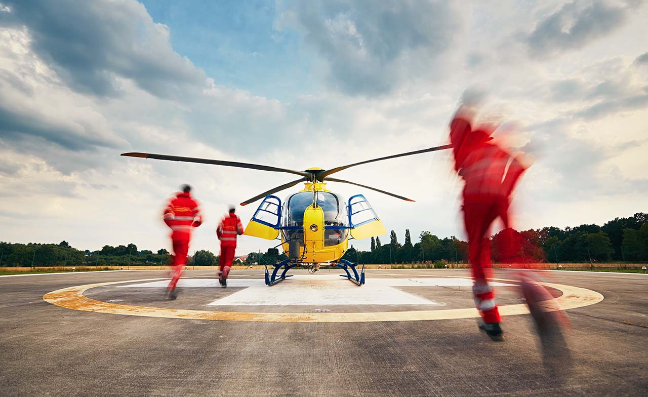 natural disaster recovery helicopter