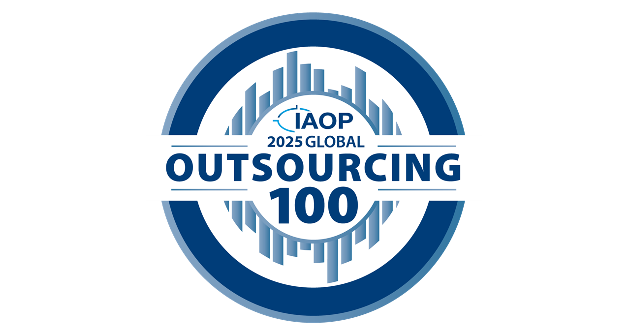 IAOP 2025 Global Outsourcing 100 logo