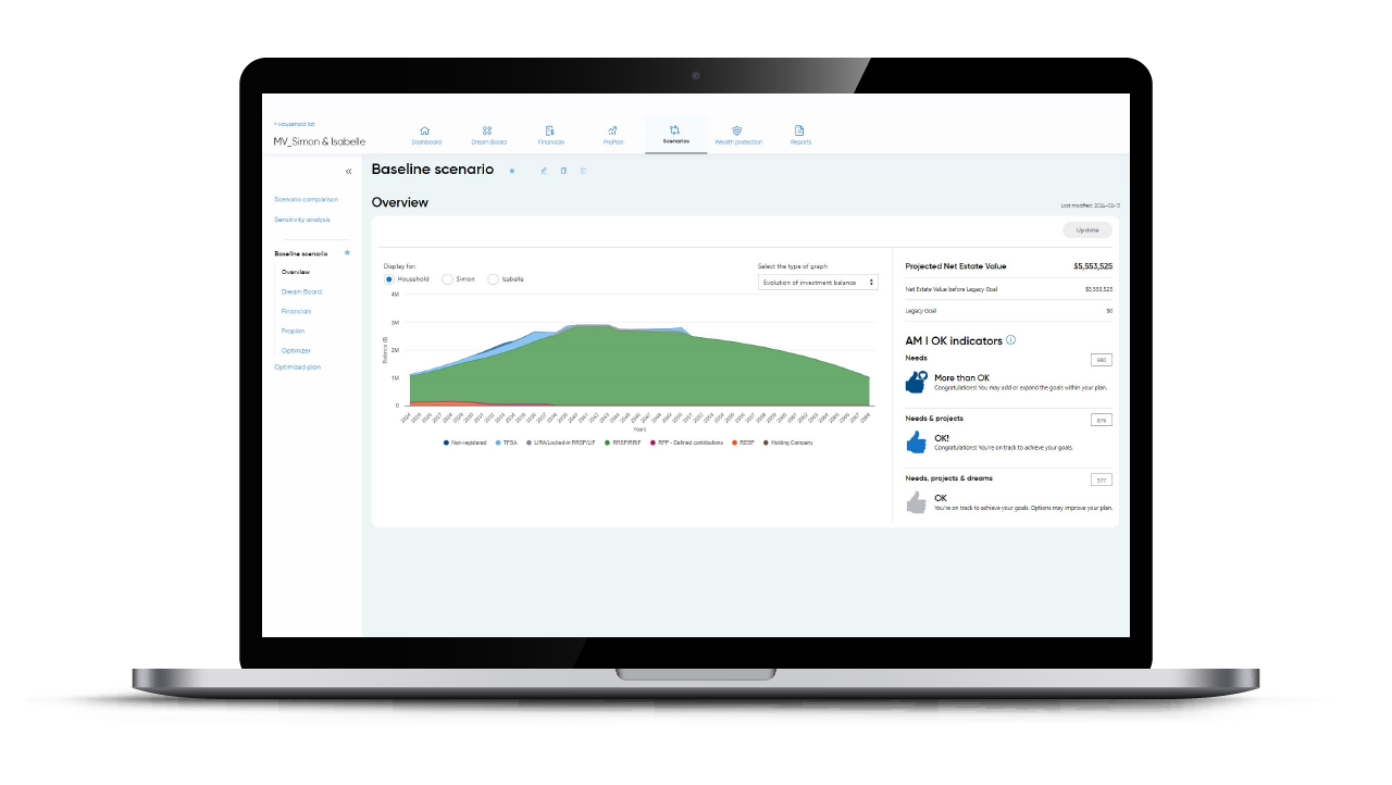 Wealth360 - Intuitive client centric laptop