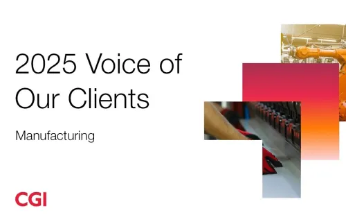 2025 Voice of Our Clients – Manufacturing