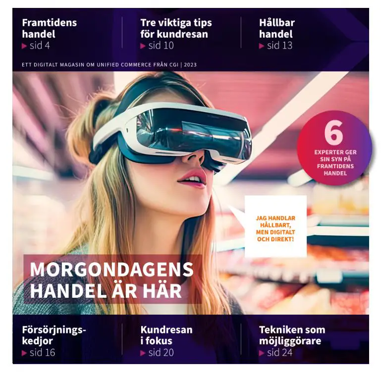 Unified commerce magasin bild